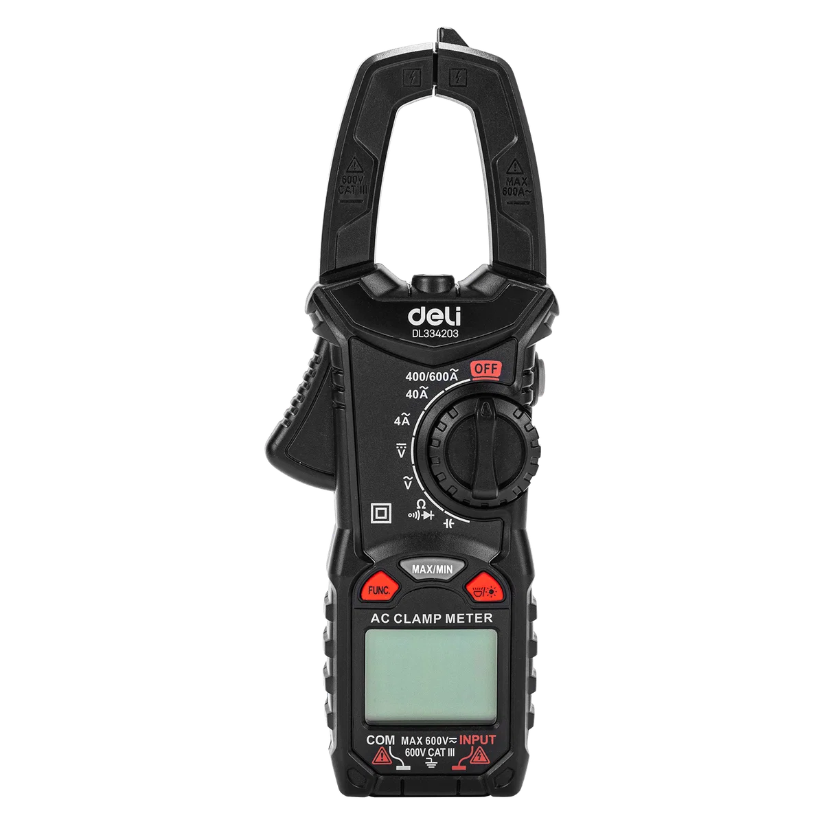 آفوميتر كلّاب رقمي 3 3/4 خانة CAT III 600 فولت