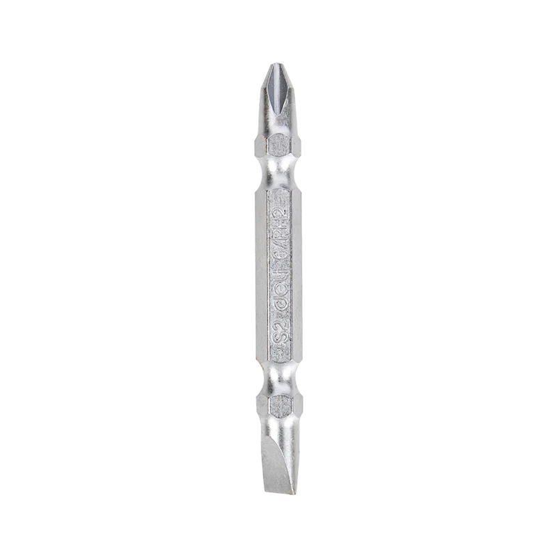 طقم رؤوس مفك مزدوجة 10 قطع SL6/PH2×65 مم
